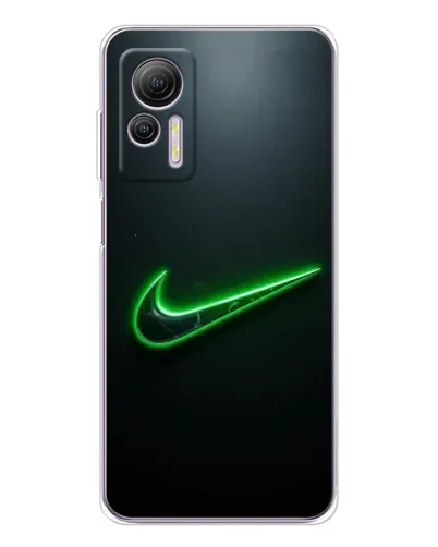 Чехол для Ulefone Note 14 с картинкой «Неоновый контур Nike» Чехол для Ulefone Note 14 с картинкой «Неоновый контур Nike»