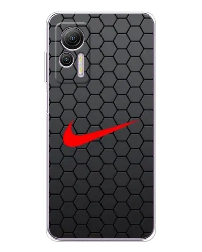 Чехол для Ulefone Note 14 с картинкой «Nike — карбоновая сетка» Чехол для Ulefone Note 14 с картинкой «Nike — карбоновая сетка»