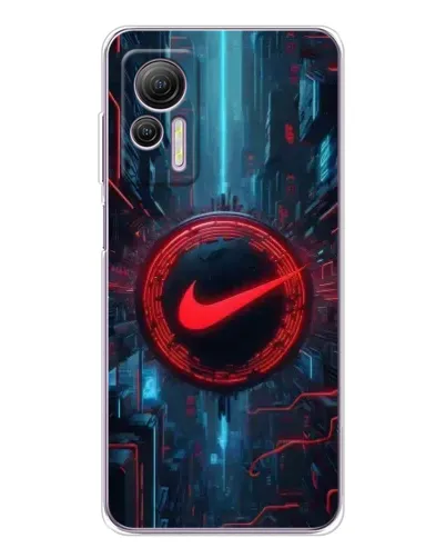 Чехол для Ulefone Note 14 с картинкой «Техногенный стиль Nike» Чехол для Ulefone Note 14 с картинкой «Техногенный стиль Nike»