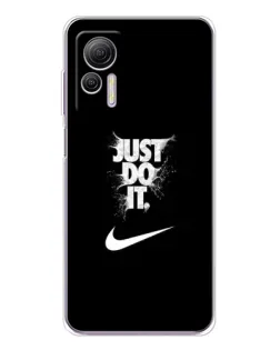 Чехол для Ulefone Note 14 с картинкой «Текстовый принт Nike»