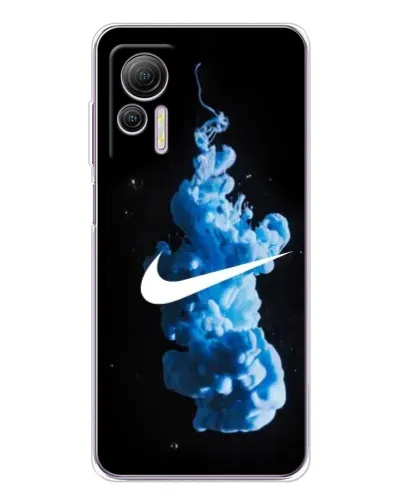 Чехол для Ulefone Note 14 с картинкой «Nike и синий дым» Чехол для Ulefone Note 14 с картинкой «Nike и синий дым»
