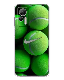 Чехол для Ulefone Note 14 с картинкой «Теннисные мячи Найк»