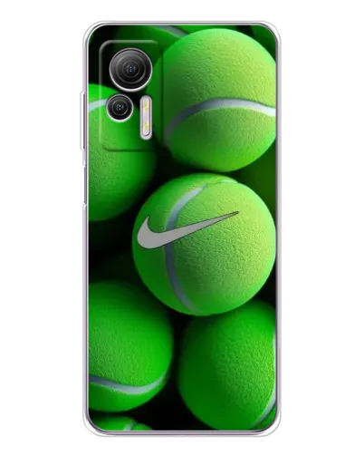 Чехол для Ulefone Note 14 с картинкой «Теннисные мячи Найк» Чехол для Ulefone Note 14 с картинкой «Теннисные мячи Найк»