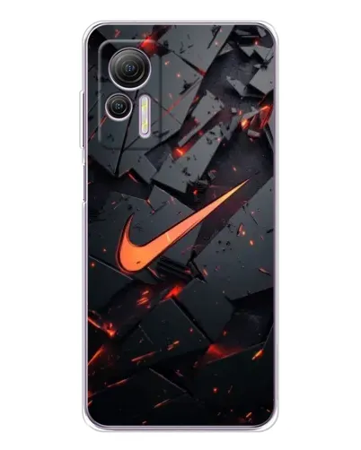 Чехол для Ulefone Note 14 с картинкой «Nike — эффект разломов» Чехол для Ulefone Note 14 с картинкой «Nike — эффект разломов»