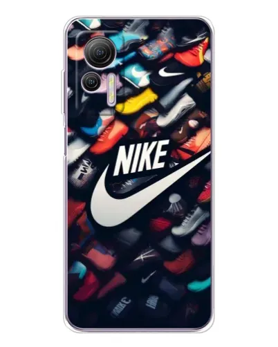 Чехол для Ulefone Note 14 с картинкой «Коллекция кроссовок Nike» Чехол для Ulefone Note 14 с картинкой «Коллекция кроссовок Nike»