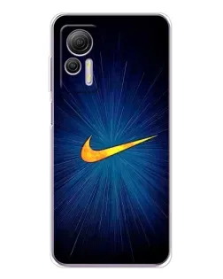 Чохол для Ulefone Note 14 з картинкою «Синій пульс Nike» Чохол для Ulefone Note 14 з картинкою «Синій пульс Nike»