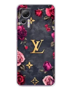 Чехол для Ulefone Note 14 с картинкой «Цветочный Louis Vuitton»