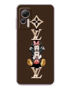 Чехол для Ulefone Note 14 с картинкой «LV и Микки Маус»