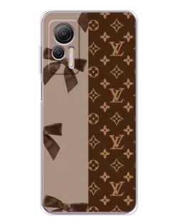Чехол для Ulefone Note 14 с картинкой «Louis Vuitton — банты»