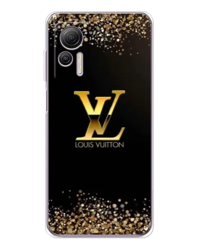 Чехол для Ulefone Note 14 с картинкой «LV — золотые искры» Чехол для Ulefone Note 14 с картинкой «LV — золотые искры»