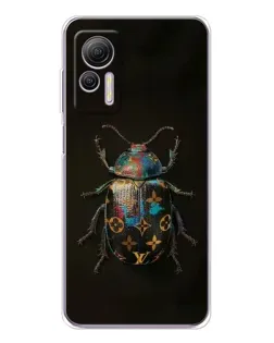 Чехол для Ulefone Note 14 с картинкой «LV — мраморный принт»