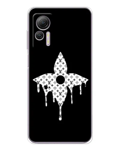 Чехол для Ulefone Note 14 с картинкой «Цветочная монограмма» Чехол для Ulefone Note 14 с картинкой «Цветочная монограмма»