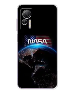 Чехол для Ulefone Note 14 с картинкой «Земля из космоса NASA»