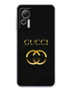 Чехол для Ulefone Note 14 с картинкой «Золотой логотип Gucci»
