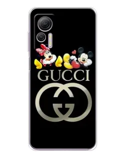 Чехол для Ulefone Note 14 с картинкой «Gucci — герои Disney»