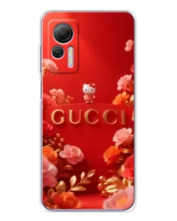 Чехол для Ulefone Note 14 с картинкой «Gucci — золотой сад»