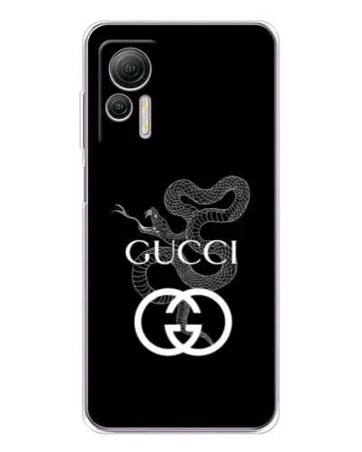 Чехол для Ulefone Note 14 с картинкой «Gucci — серебряная змея» Чехол для Ulefone Note 14 с картинкой «Gucci — серебряная змея»