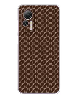 Чохол для Ulefone Note 14 з картинкою «Gucci — шоколадна сітка»