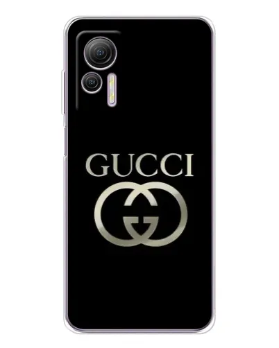 Чехол для Ulefone Note 14 с картинкой «Gucci — золото на черном» Чехол для Ulefone Note 14 с картинкой «Gucci — золото на черном»