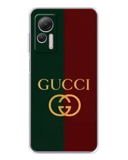 Чохол для Ulefone Note 14 з картинкою «Gucci — темно-зелений градієнт»