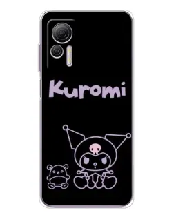 Чехол для Ulefone Note 14 с картинкой «Kuromi — черный минимализм» Чехол для Ulefone Note 14 с картинкой «Kuromi — черный минимализм»