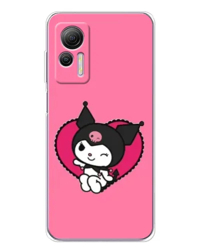 Чехол для Ulefone Note 14 с картинкой «Kuromi — любовь в сердце» Чехол для Ulefone Note 14 с картинкой «Kuromi — любовь в сердце»