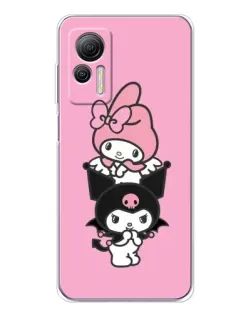 Чохол для Ulefone Note 14 з картинкою «Тріо My Melody та Kuromi» Чохол для Ulefone Note 14 з картинкою «Тріо My Melody та Kuromi»