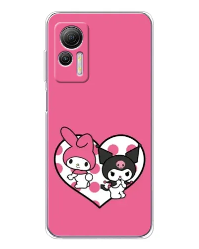 Чехол для Ulefone Note 14 с картинкой «Kuromi и My Melody» Чехол для Ulefone Note 14 с картинкой «Kuromi и My Melody»