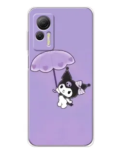 Чохол для Ulefone Note 14 з картинкою «Kuromi з парасолькою» Чохол для Ulefone Note 14 з картинкою «Kuromi з парасолькою»