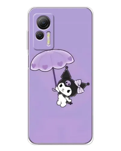 Чехол для Ulefone Note 14 с картинкой «Kuromi с зонтиком» Чехол для Ulefone Note 14 с картинкой «Kuromi с зонтиком»