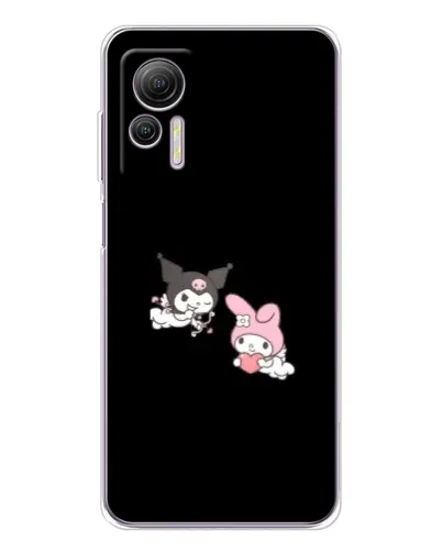 Чехол для Ulefone Note 14 с картинкой «My Melody и Kuromi» Чехол для Ulefone Note 14 с картинкой «My Melody и Kuromi»