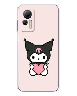 Чохол для Ulefone Note 14 з картинкою «Kuromi та серце» Чохол для Ulefone Note 14 з картинкою «Kuromi та серце»