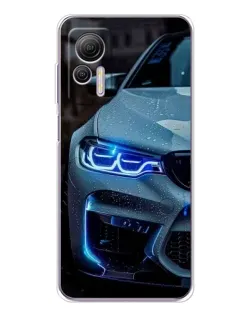 Чохол для Ulefone Note 14 з картинкою «Погляд BMW з синіми фарами» Чохол для Ulefone Note 14 з картинкою «Погляд BMW з синіми фарами»