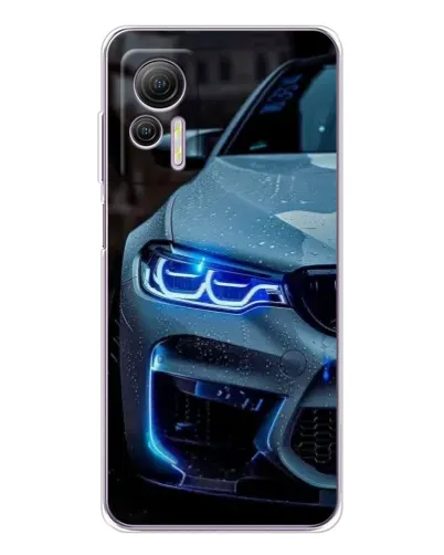 Чехол для Ulefone Note 14 с картинкой «Взгляд BMW с синими фарами» Чехол для Ulefone Note 14 с картинкой «Взгляд BMW с синими фарами»