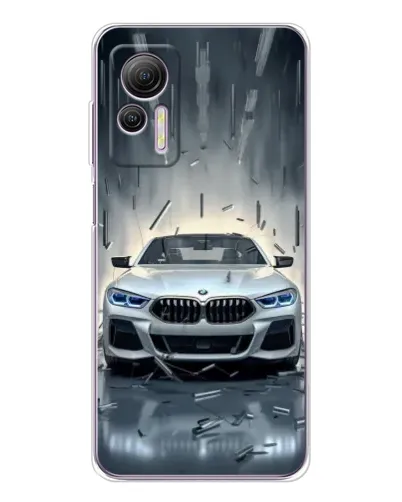 Чехол для Ulefone Note 14 с картинкой «BMW в свете фар» Чехол для Ulefone Note 14 с картинкой «BMW в свете фар»