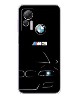 Чехол для Ulefone Note 14 с картинкой «Минималистичный принт BMW M3»