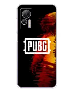 Чохол для Ulefone Note 14 з картинкою «Яскравий логотип PUBG»