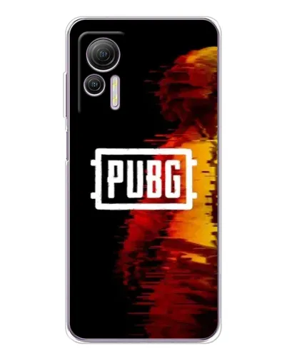 Чохол для Ulefone Note 14 з картинкою «Яскравий логотип PUBG»