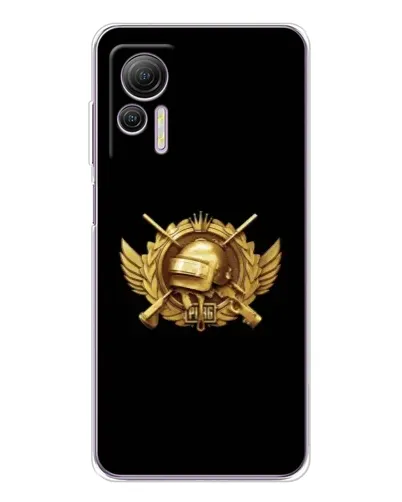 Чохол для Ulefone Note 14 з картинкою «PUBG — помаранчевий градієнт»
