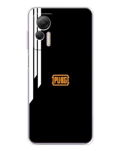 Чохол для Ulefone Note 14 з картинкою «PUBG — вертикальні лінії»