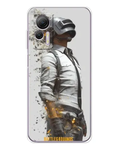 Чохол для Ulefone Note 14 з картинкою «PUBG — боєць у пилу»