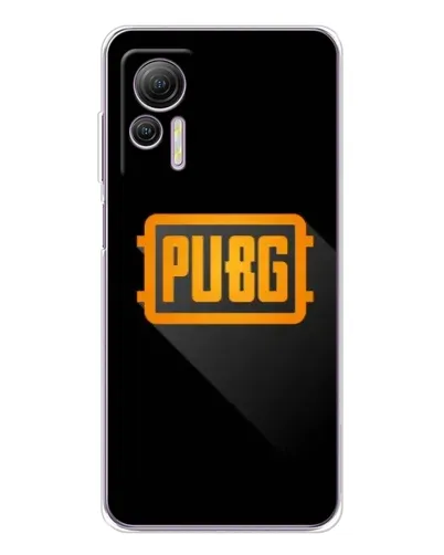 Чохол для Ulefone Note 14 з картинкою «PUBG — рамка лого»