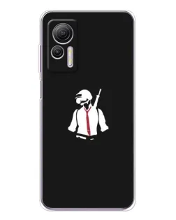 Чохол для Ulefone Note 14 з картинкою «PUBG — силует воїна»