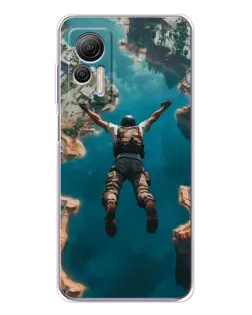 Чохол для Ulefone Note 14 з картинкою «PUBG — вільне падіння»