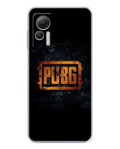 Чохол для Ulefone Note 14 з картинкою «PUBG — золотий логотип»