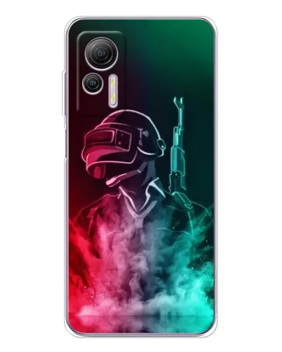 Чохол для Ulefone Note 14 з картинкою «PUBG — вогняний воїн»