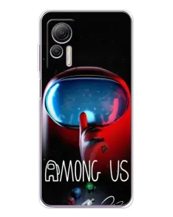 Чохол для Ulefone Note 14 з картинкою «Червоний імпостер — макро» Чохол для Ulefone Note 14 з картинкою «Червоний імпостер — макро»