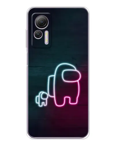 Чохол для Ulefone Note 14 з картинкою «Among Us неон-арт» Чохол для Ulefone Note 14 з картинкою «Among Us неон-арт»
