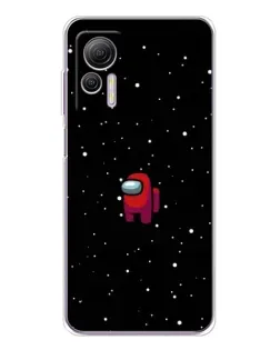 Чохол для Ulefone Note 14 з картинкою «Червоний Among Us»