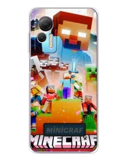 Чохол для Ulefone Note 14 з картинкою «Minecraft герої гри» Чохол для Ulefone Note 14 з картинкою «Minecraft герої гри»